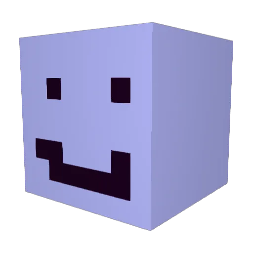 XRCHINCH Minecraft avatar head, 3D render