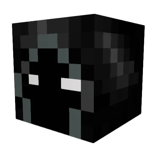 XREX0215 Minecraft avatar head, 3D render