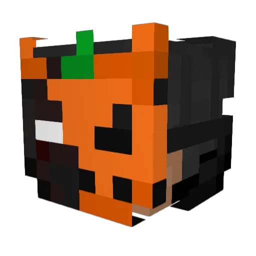 XReverbX_ Minecraft avatar head, 3D render