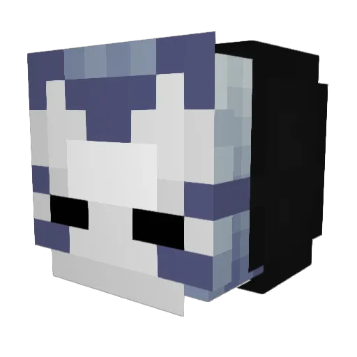 XStarXShooter Minecraft avatar head, 3D render