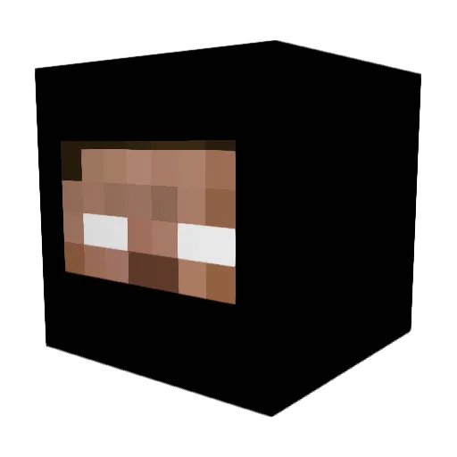 XStarzXx Minecraft avatar head, 3D render