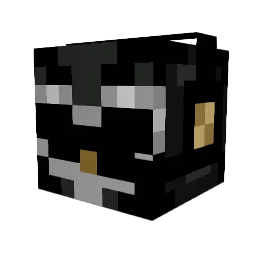 XSwagginX Minecraft avatar head, 3D render