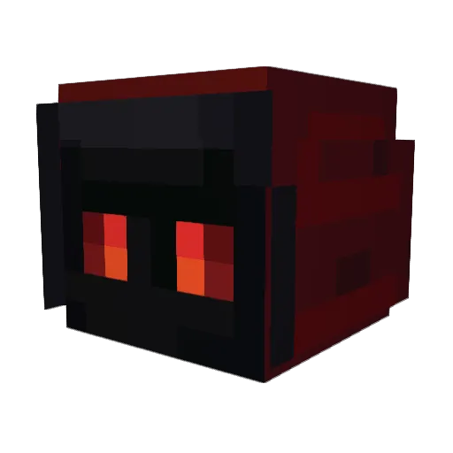 XTREYS66 Minecraft avatar head, 3D render