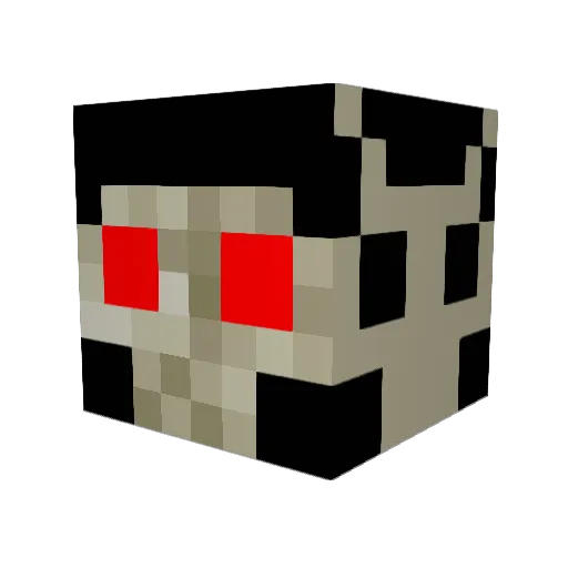 XTXT123456 Minecraft avatar head, 3D render