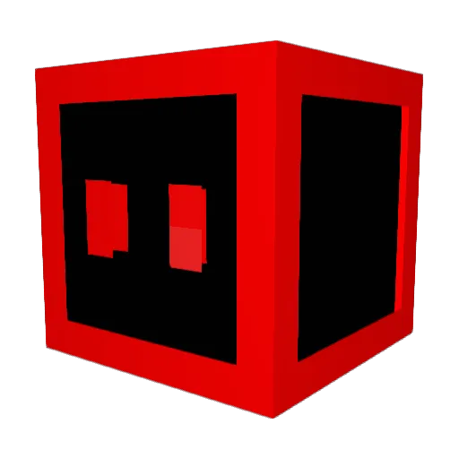 XTXTZWD Minecraft avatar head, 3D render