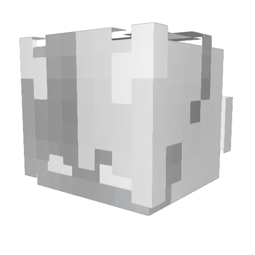 XT_YQ Minecraft avatar head, 3D render