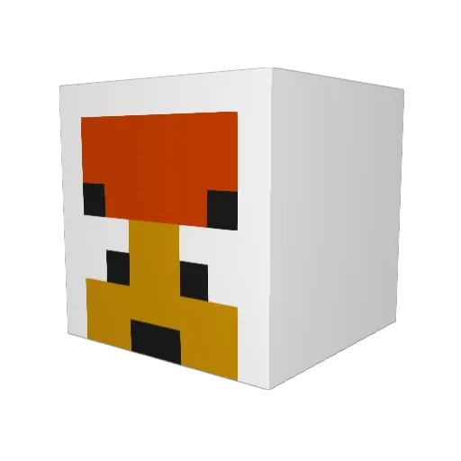 XTriggerpointX Minecraft avatar head, 3D render