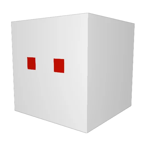 XXBryan Minecraft avatar head, 3D render