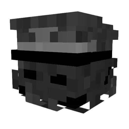 XXGaBriElXXgOaT Minecraft avatar head, 3D render