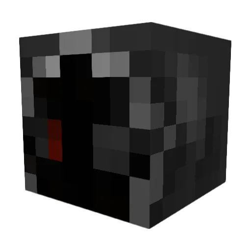 XXL748 Minecraft avatar head, 3D render