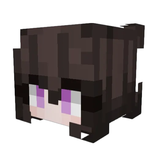 XXXGhost030 Minecraft avatar head, 3D render
