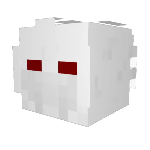 XXXX______XXXX Minecraft avatar head, 3D render