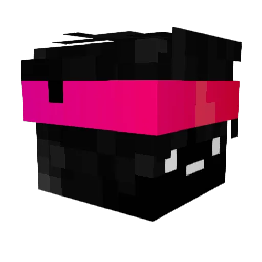 XX_SCNK_XX Minecraft avatar head, 3D render