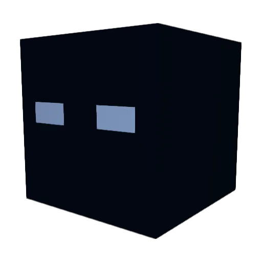 XYZ6700 Minecraft avatar head, 3D render