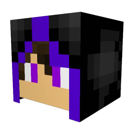 X_Alan_X Minecraft avatar head, 3D render