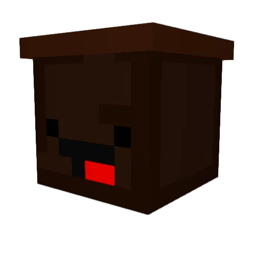 X_BeastBanana_X Minecraft avatar head, 3D render