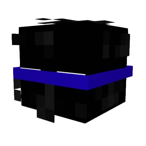 X_DODO567 Minecraft avatar head, 3D render