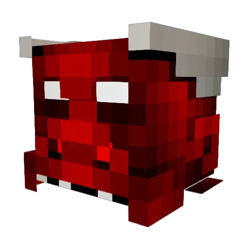 X_Dianite_X Minecraft avatar head, 3D render