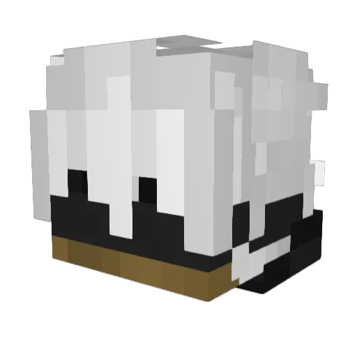 X_FREAK_X Minecraft avatar head, 3D render