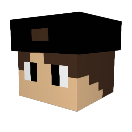 X_Killer_Xx Minecraft avatar head, 3D render