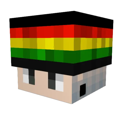 X_KuaniK_X Minecraft avatar head, 3D render