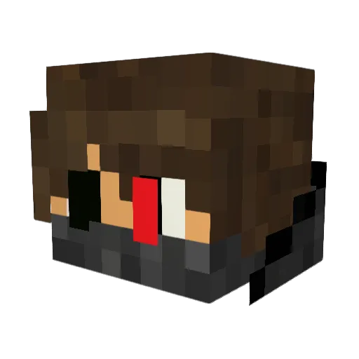 X_LrdChungass_X Minecraft avatar head, 3D render