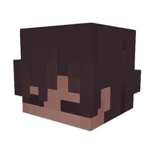 X_Riky_X Minecraft avatar head, 3D render
