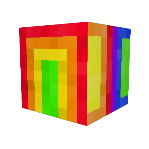 X_SoDo Minecraft avatar head, 3D render