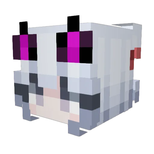 X_grind_ Minecraft avatar head, 3D render