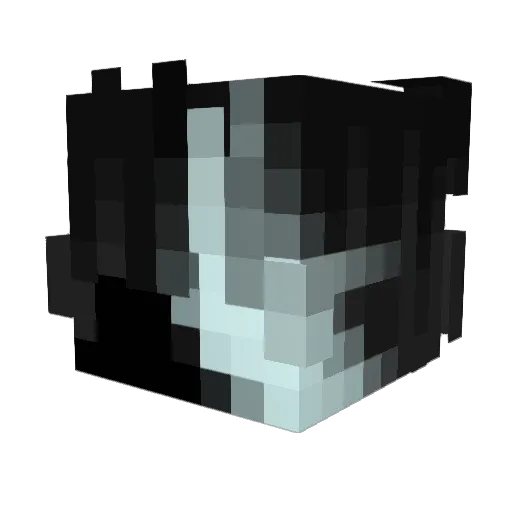 X_kushik_X Minecraft avatar head, 3D render