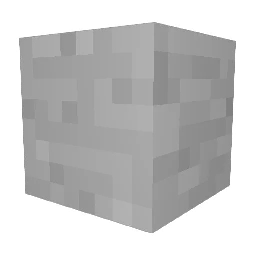 X_murky Minecraft avatar head, 3D render