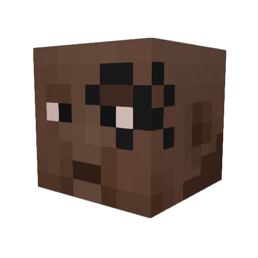 X_w7yNYr4g9X5214 Minecraft avatar head, 3D render