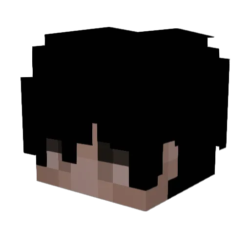 XaMiXiL Minecraft avatar head, 3D render