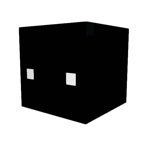XabierF Minecraft avatar head, 3D render