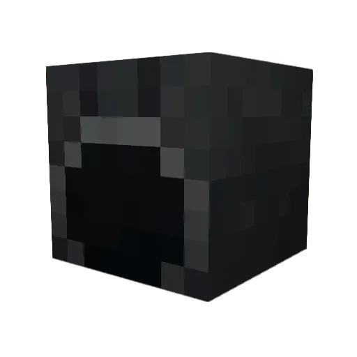 Xaem Minecraft avatar head, 3D render