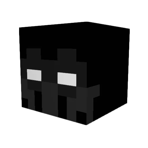 Xai2325 Minecraft avatar head, 3D render