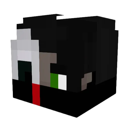 Xakaly Minecraft avatar head, 3D render