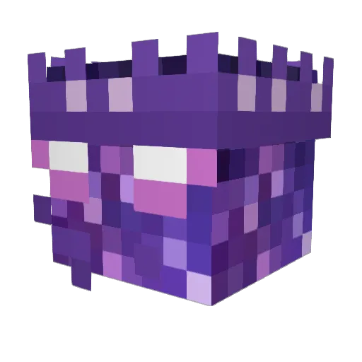 XalFer Minecraft avatar head, 3D render