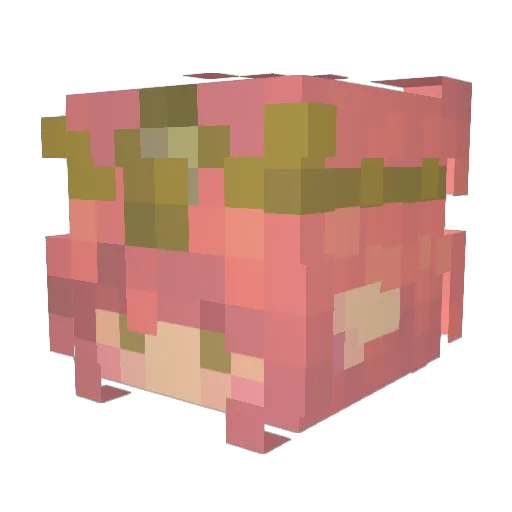 Xalithia Minecraft avatar head, 3D render
