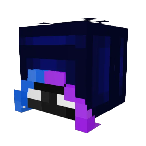 Xaltaza Minecraft avatar head, 3D render