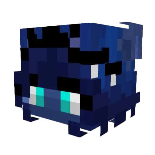 Xalyth_ Minecraft avatar head, 3D render