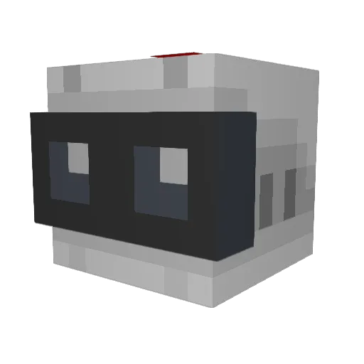 Xand1014 Minecraft avatar head, 3D render