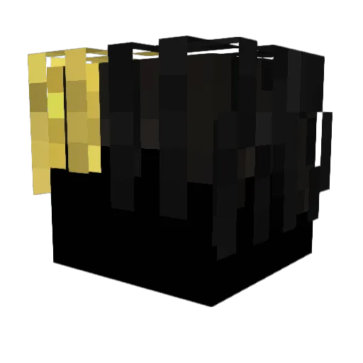 XanderBare Minecraft avatar head, 3D render