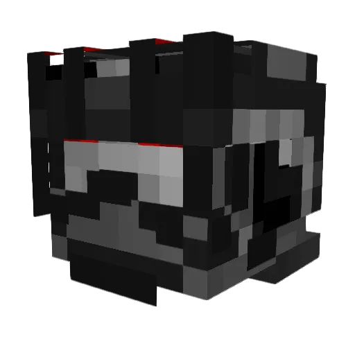 XanderBoi Minecraft avatar head, 3D render