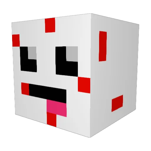 XanderBro Minecraft avatar head, 3D render
