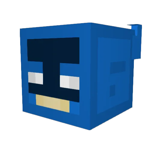 XanderTheGr8 Minecraft avatar head, 3D render