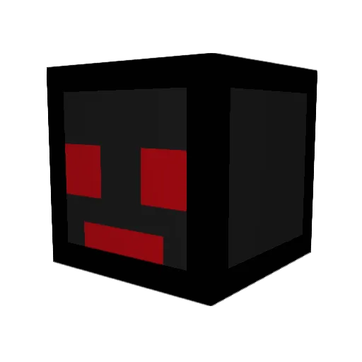 XanderW Minecraft avatar head, 3D render