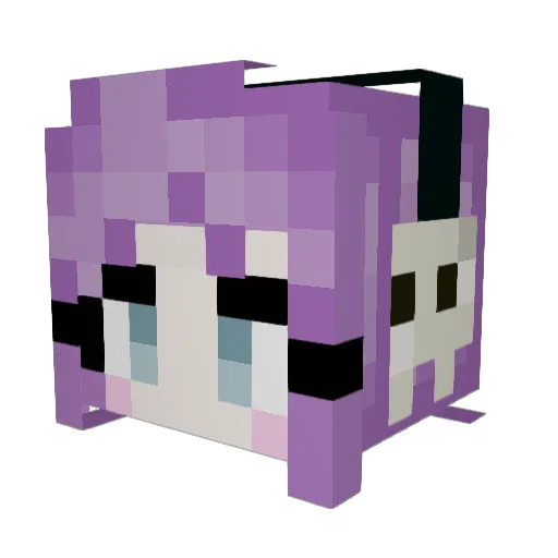 Minecraft-Avatar von XanderXplosion: Kopf als 3D-Render