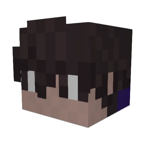 Xander_Hawke Minecraft avatar head, 3D render