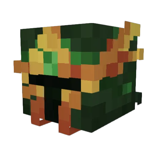 Xandeus Minecraft avatar head, 3D render